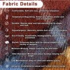 Soft Wool Double-Sided Tartan Cushion Cover, 45cm x 45cm, Checkered Design, Hidden Zipper