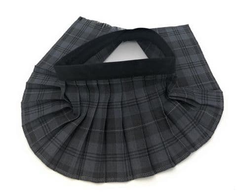 Stylish Baby Kilt - Premium Quality Grey Granite Tartan - Perfect Scottish Heritage Gift.