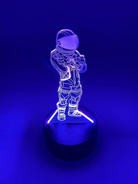 Table Lamp | Fortnite Voyager | Kids & Adults | 7 Colour Change | Touch Control | Night Light |