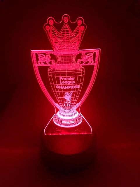 Table Lamp | Liverpool F.C. | Kids & Adults | 7 Colour Change | Touch Control | Night Light |