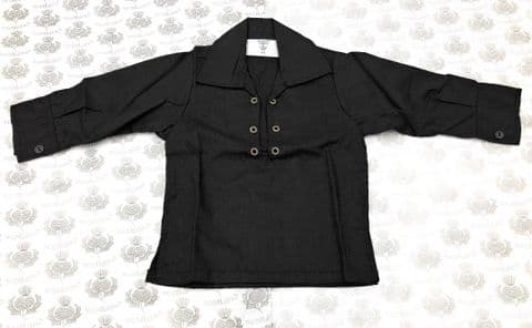 Traditional Babies/Boys Ghillies Shirt Black