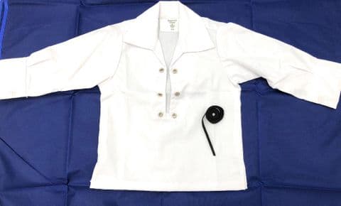 Traditional Babies/Boys Ghillies Shirt White