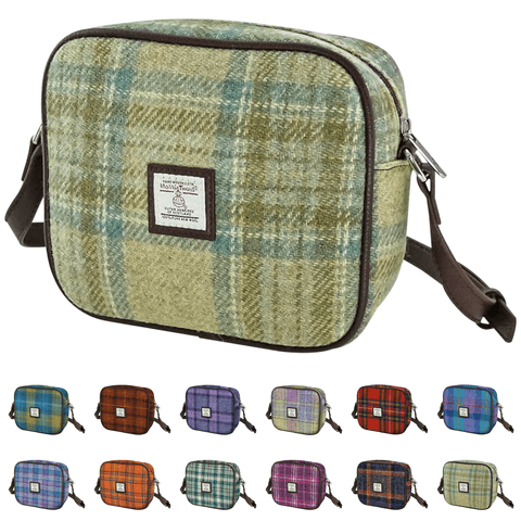 Women's Authentic Harris Tweed Mini Bag in Unique Beige Stewart LB1210-COL 132