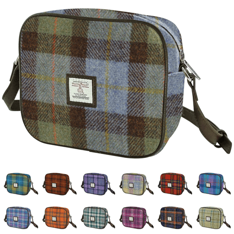 Women's Authentic Harris Tweed Mini Bag in Unique MacLeod Tartan LB1210-COL 15