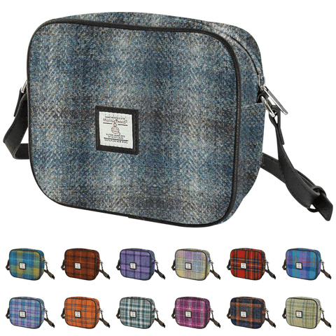 Women's Authentic Harris Tweed Mini Bag in Unique Moss Green LB1210-COL 91