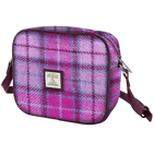 Women's Authentic Harris Tweed Mini Bag in Vibrant Pink Buchanan LB1210-COL138