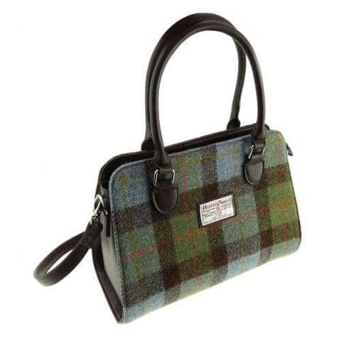 Women's Unique Luxury Harris Tweed Hand Bag in MacLeod Tartan LB1227-COL 15