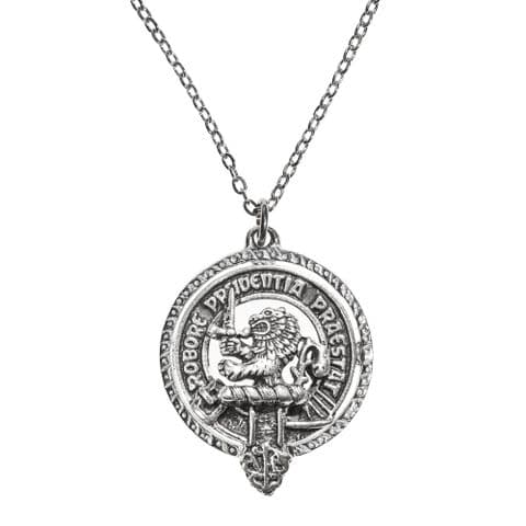 Young Clan Pendant | Pure Pewter Metal | Gift Presentation | 18" chain | Premium Elegant Necklace