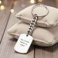 Catholic Keyring with Engraving | Heaven's Blessings