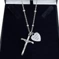 Necklace with Crucifix, Personalised with Any Engraving, Cross | Heavens Blessings