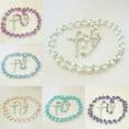 Pearl Rosary Beads Gift Set for Boys or Girls with St Christopher Pocket Token | Heavens Blessings