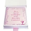 Personalised Rosaries in Pink and White, Any Engraving | Heaven's Blessings