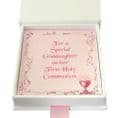 Personalised Rosaries in Pink and White, Any Engraving | Heaven's Blessings