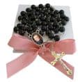 Personalised Rosary Beads with Photo, Black or White Beads | Heaven's Blessings