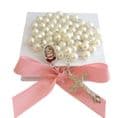 Personalised Rosary Beads with Photo, Black or White Beads | Heaven's Blessings