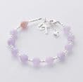 Personalised Rosary Bracelet, Amethyst & Pearl | Heavens Blessings