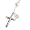 Personalised Rosary Turquoise and Lilac Amethyst, Sterling Silver | Heavens Blessings