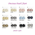 Sterling Silver Name Rosary, Many Pearl Colours | Heavens Blessings