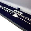 Sterling Silver Rosary Beads, Personalised with Any Engraving| Heavens Blessings