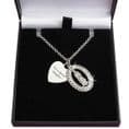 Virgin Mary Necklace, Engraved Pendant, Miraculous Medal, Communion Gift | Heavens Blessings