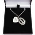 Virgin Mary Necklace, Engraved Pendant, Miraculous Medal, Communion Gift | Heavens Blessings