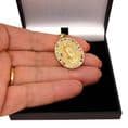 Virgin Mary Necklace, Miraculous Medal, 18k Gold Plated | Heavens Blessings