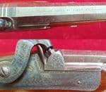 A fine percussion duelling pistol by William Ellis, SUPERB CONDITION. Circa 1830. Ref 1298.