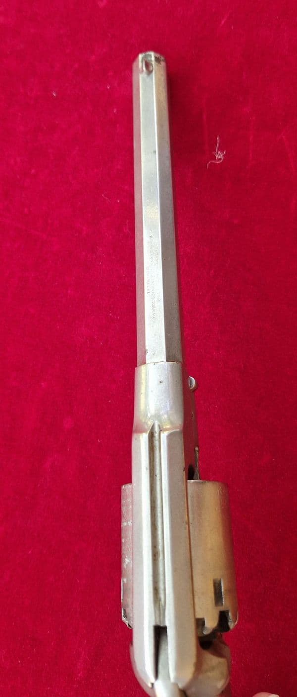 A good American Remington New Model Army .44 calibre 6 shot Percussion Revolver. Ref 4540.