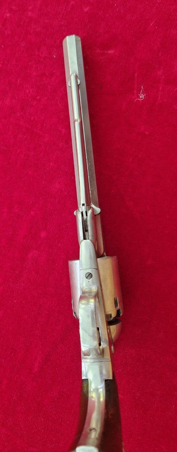 A good American Remington New Model Army .44 calibre 6 shot Percussion Revolver. Ref 4540.