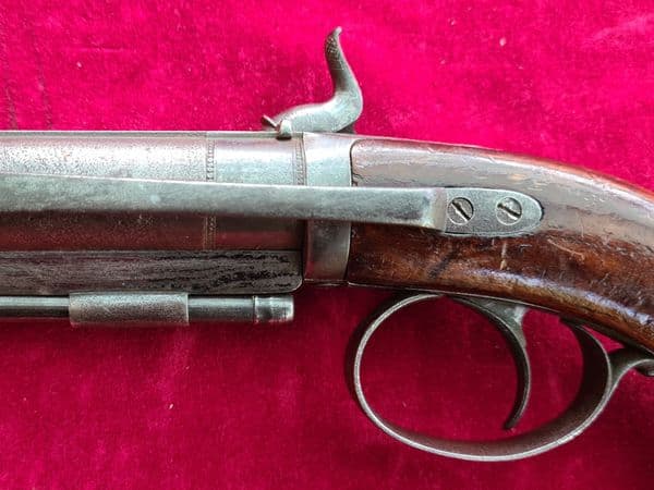 A pistol  by Williams & Powell of Liverpool. C.1840. Ref 9937