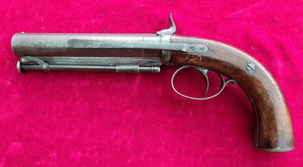 A pistol  by Williams & Powell of Liverpool. C.1840. Ref 9937