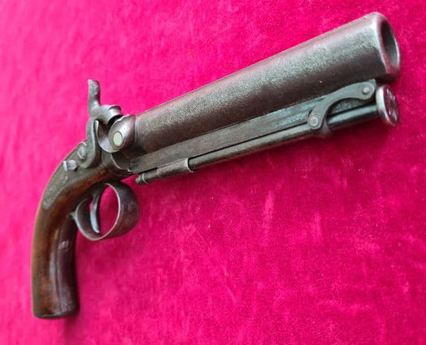 A pistol  by Williams & Powell of Liverpool. C.1840. Ref 9937