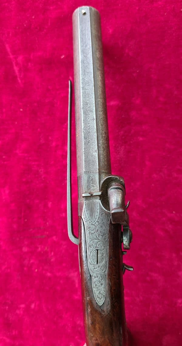 A pistol  by Williams & Powell of Liverpool. C.1840. Ref 9937