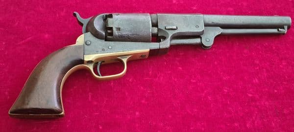 A Rare American Civil War era Colt Dragoon .44 cal percussion revolver. Manufactured 1859. Ref 3844.