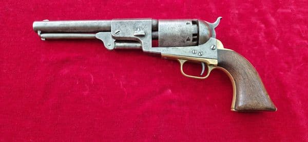 A  rare American Civil War era Colt Dragoon .44 calibre percussion revolver. Made in 1856. Ref 4608