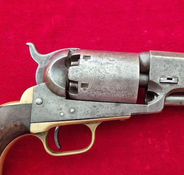 A  rare American Civil War era Colt Dragoon .44 calibre percussion revolver. Made in 1856. Ref 4608
