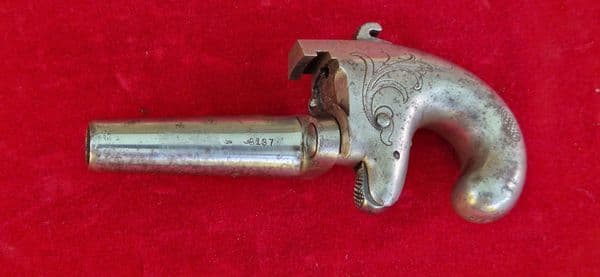 A rare Colt's Patent No. 1 all metal rim-fire derringer in  obsolete .41 rim-fire calibre. Ref 3593.