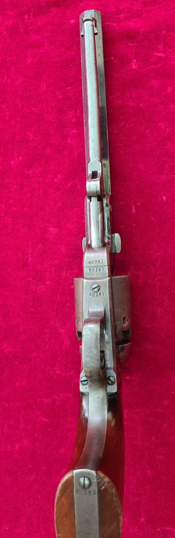A rare London Colt model 1851 .36 calibre Navy Percussion revolver. Manufactured in 1855. Ref 3883.