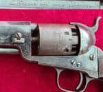 A rare London Colt model 1851 .36 calibre Navy Percussion revolver. Manufactured in 1855. Ref 3883.