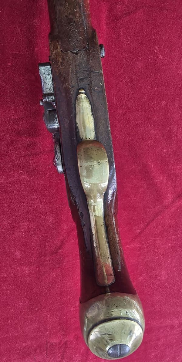 A rare Napoleonic era British military Flintlock officer’s pistol.Ref 2888 Was £950 now