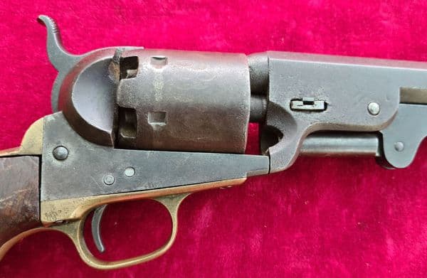 A rare U.S. Govt. marked Colt 1851  percussion Navy revolver. Manufactured in 1857. Ref 3681.