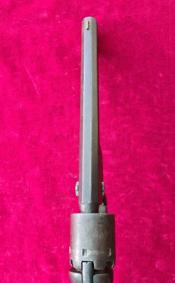 A rare U.S. Govt. marked Colt 1851  percussion Navy revolver. Manufactured in 1857. Ref 3681.