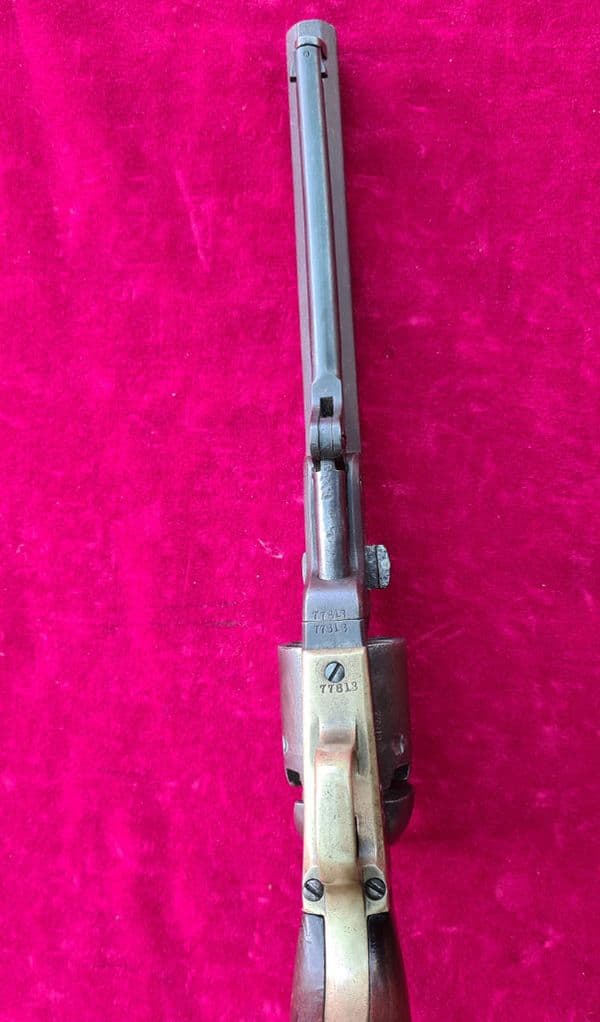 A rare U.S. Govt. marked Colt 1851  percussion Navy revolver. Manufactured in 1857. Ref 3681.