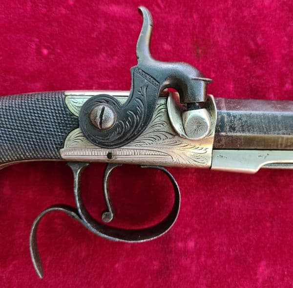 A scarce English .54 cal Percussion pistol made by VAN WART SON & CO.  Ref 3199. Was £950 now