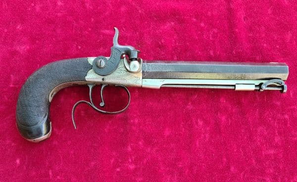 A scarce English .54 cal Percussion pistol made by VAN WART SON & CO.  Ref 3199. Was £950 now