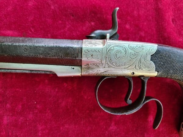 A scarce English .54 cal Percussion pistol made by VAN WART SON & CO.  Ref 3199. Was £950 now