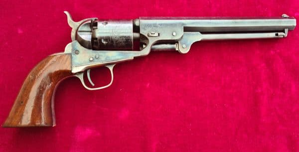 A superb example of a Colt model 1851 Navy .36 calibre Percussion revolver. Made in 1863. Ref 3880.