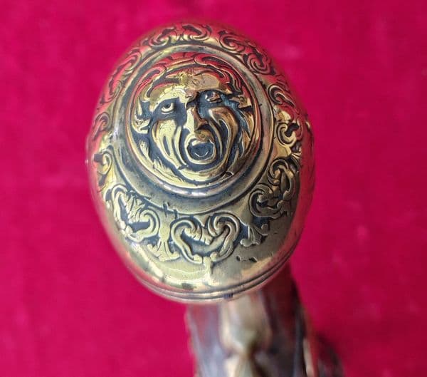 A Superb flintlock pistol by BECHER A WULTZBURG.  Ref 3999