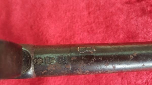 An English flintlock boxlock pocket pistol by William Jover of London circa 1800. Ref 8931.