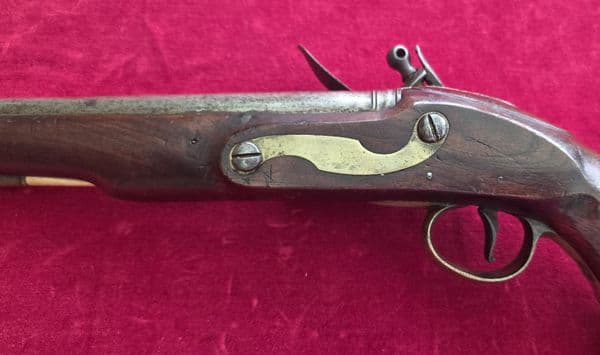 British military Flintlock officers pistol. Circa 1790. Ref 3662. Was £1250 now